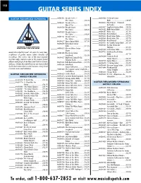 Guitar Series Index