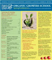 2011 Spring Conference Program