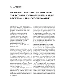 Chapter 9 Modeling the Global Oceans with The