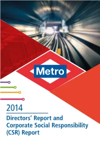 Report and Corporate Social Responsibility (CSR) Report