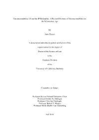Unconscionability 2.0 and the IP Boilerplate: a Revised Doctrine of Unconscionability for the Information Age