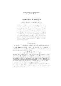 UNIVERSALITY of SEPAROIDS 1. Preliminaries in Order to Be Self