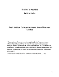Narcissism and Codependency