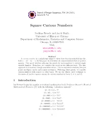 Square Curious Numbers