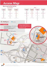 Access Map How to Get to Pwc by Bus Crystal Park H2O