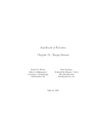 Handbook of Robotics Chapter 22