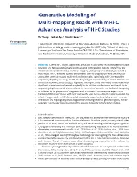 Generative Modeling of Multi-Mapping Reads with Mhi-C