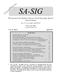 SA-SIG-Newsletter June 2005