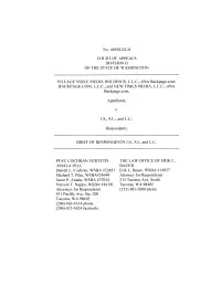 Amicus Brief Respondents Backpage
