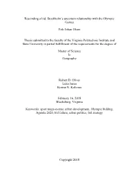 Rescinding a Bid: Stockholm's Uncertain Relationship with The