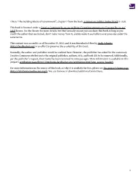 The Building Blocks of Government”, Chapter 7 from the Book a Primer on Politics (Index.Html) (V