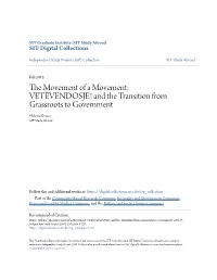 The Movement of a Movement: VETËVENDOSJE! and the Transition from Grassroots to Government