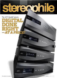 Dcs Vivaldi System DIGITAL DONE RIGHT — at a PRICE!