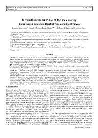 M Dwarfs in the B201 Tile of the VVV Survey Colour-Based Selection, Spectral Types and Light Curves