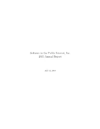 SPI Annual Report 2015