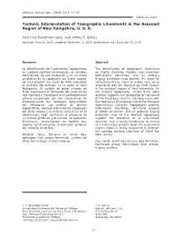 Tectonic Interpretation of Topographic Lineaments in the Seacoast Region of New Hampshire, U