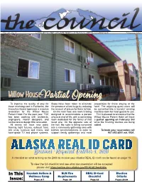 Alaska REAL ID Card Can Be Found on Page 10
