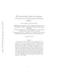 Arxiv:1707.03021V4 [Gr-Qc] 8 Oct 2017
