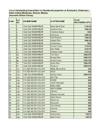 Combine Sheet (Ground Rent) Colony Branch .Xlsx