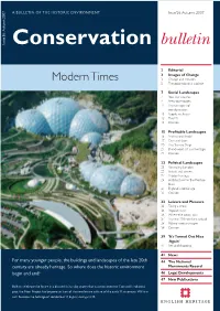 Conservation Bulletin | Issue 56: Autumn 2007 Images of Change