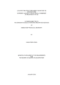 Locating the Structure-Agency Dichotomy in Architecture: Workers’ Club As a Type of Social Condenser in the Soviets 1917-32