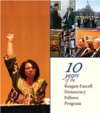 Reagan-Fascell Democracy Fellows Program