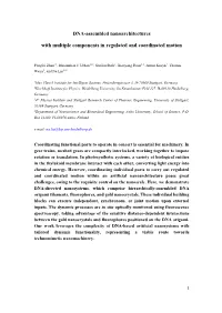 DNA-Assembled Nanoarchitectures with Multiple Components In