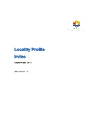 Irvine Locality Profile Consultative Draft