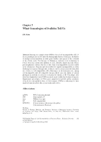 Kohn JR (2004) Historical Inferences from the Self-Incompatibility Locus
