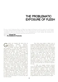 The Problematic Exposure of Flesh