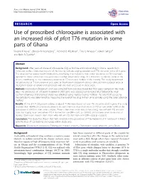 Use of Proscribed Chloroquine Is Associated with an Increased Risk Of