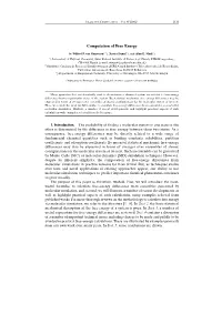 Computation of Free Energy