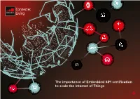 The Importance of Embedded SIM Certification to Scale the Internet of Things