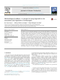 Methodological Luddism: a Concept for Tying Degrowth to the Assessment and Regulation of Technologies