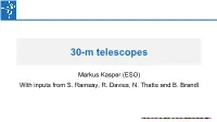 The European Extremely Large Telescope