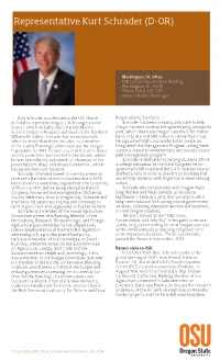 U.S. Rep. Kurt Schrader