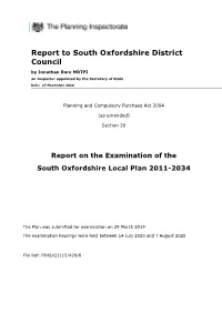Inspector's Report
