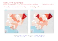 NIGERIA, FOURTH QUARTER 2018: Update on Incidents According to the Armed Conflict Location & Event Data Project (ACLED) Compiled by ACCORD, 25 February 2020