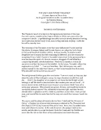 Summary and Synopsis