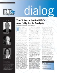 The Science Behind DDI's New Fatty Acids Analysis