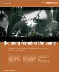 The Song Remains the Same