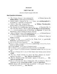 Was Composed by ___A) Edmund Spenser B) William Blake C