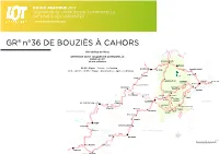 GR® N°36 DE BOUZIÈS À CAHORS