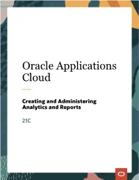 Oracle Applications Cloud
