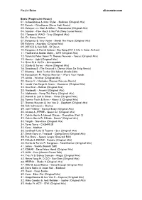 Playlist Reivo Ulisesmeier.Com Beats [Progressive House] 01