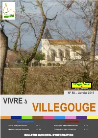 Vivre À Villegouge N° 58 - Janvier 2015