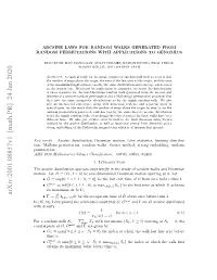 Arcsine Laws for Random Walks Generated from Random