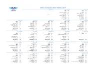 Enka Schools May Menu 2019