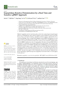 Isopeptidase Kinetics Determination by a Real Time and Sensitive Qfret Approach