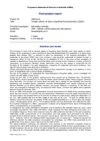 Final Project Report